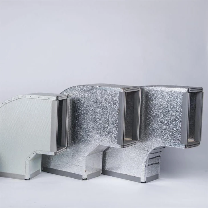 Pre Insulated Duct Board PIR Foam Air Duct Panel For HVAC System